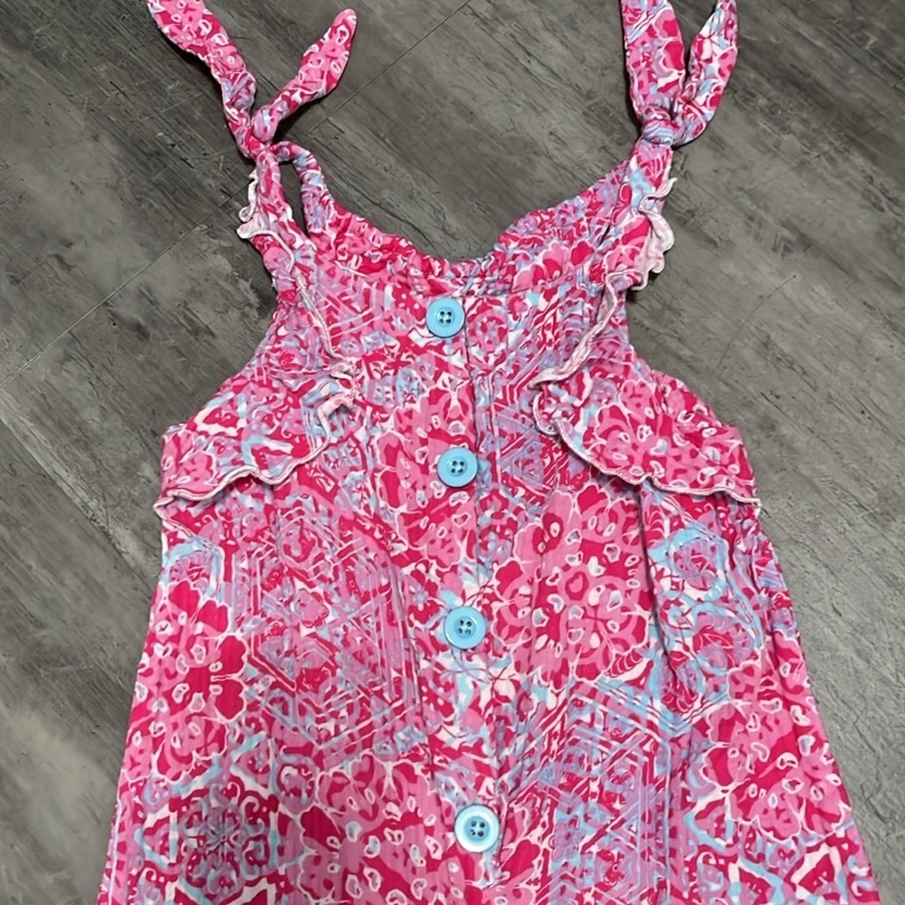 Pippa & Julie Girl's  Tank Jumpsuit Size 6 - Picture 2 of 10